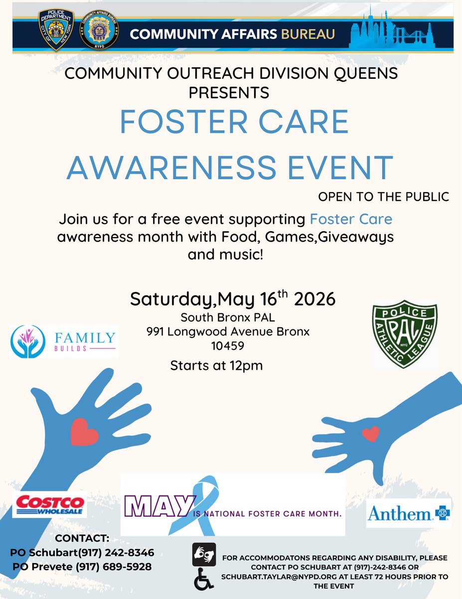 NACKidsCan's tweet photo. May is Foster Care Awareness month and is a great time to learn more about Foster Care, how you can get involved, or how you can support the Foster Care community around you. We're proud to support this event and we hope to see you there this weekend! https://t.co/H9LrzZR6tI