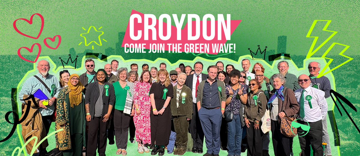 Croydon Green Party tweet media