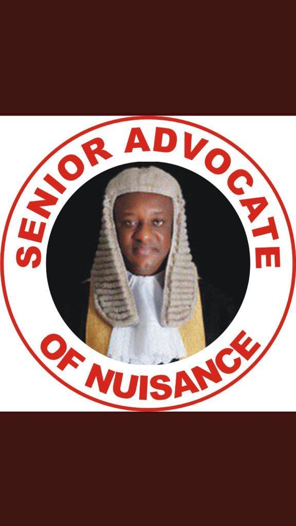 FemiOba90's tweet photo. @fkeyamo FRAUDstus Otobo Keyamo (Senior Advocate of Nuisance) https://t.co/sYWq6GbGms