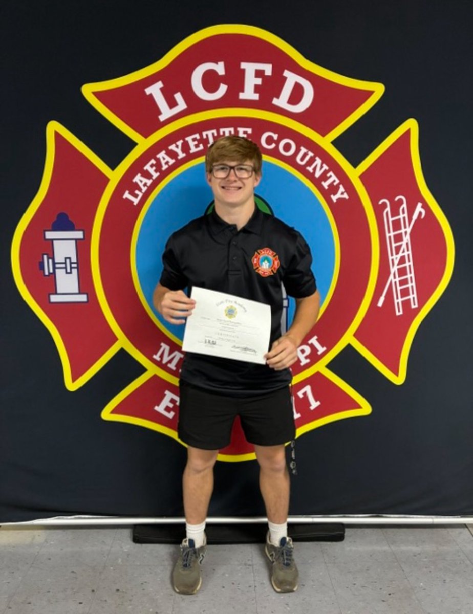 thetech_1's tweet photo. We are so proud of these students for earning their Firefighter 1 certification. Congratulations JB Bumgardner, Bryson Thweatt, and Ryan Houston! https://t.co/Px8GnnuYki