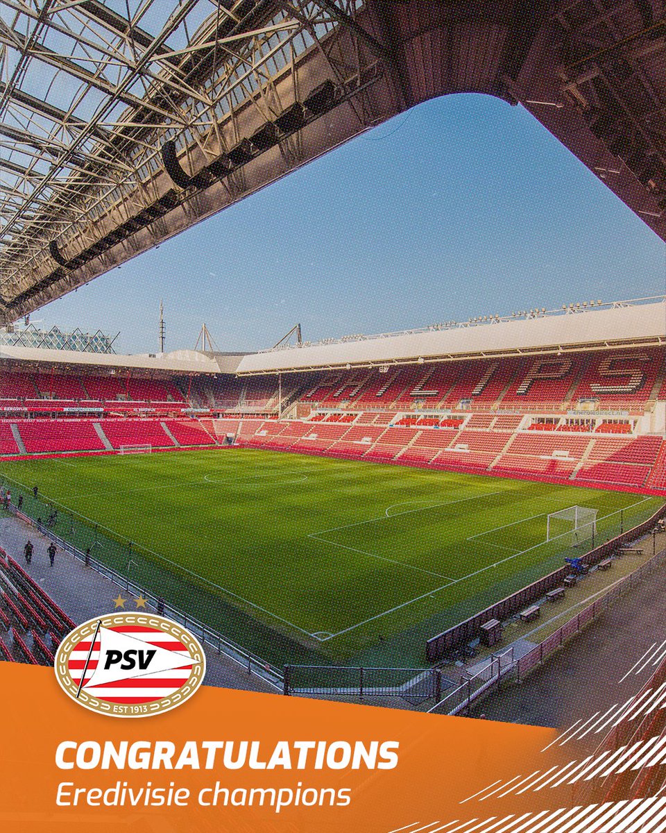 inspiresport's tweet photo. Another incredible season for our exclusive partners, @PSV 🏆

Congratulations on securing the Eredivisie title and continuing a proud tradition of success in Dutch football 👏🔴⚪

Enquire now! https://t.co/AUalcHDDrg https://t.co/cY2fD3SnPQ