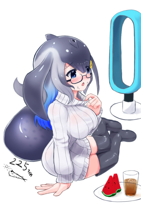りっきゃん RT @SLd8zoCZefz9aau: シロママ225枚目 日に日に暑くなってきましたね…🐋