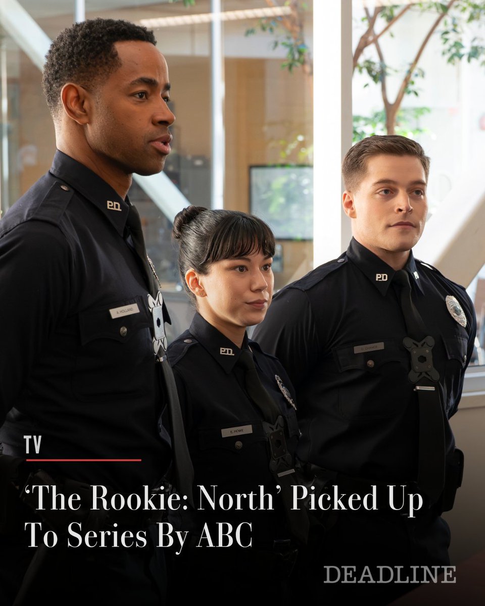 ‘The Rookie’ is a franchise again. Spinoff pilot ‘The Rookie: North,’ starring Jay Ellis, has been picked up to series by ABC just hours before the network is set to unveil its 2026-27 schedule on Tuesday, May 11. 

We hear the order is for 10 episodes, with the series, from ‘The
