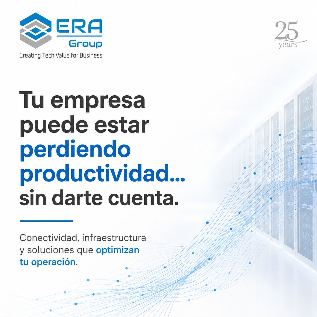 EraTelecom's tweet photo. Detrás de una operación eficiente, siempre hay una infraestructura sólida.

#InfraestructuraTecnológica #TransformaciónDigital #ERAGroup #TrustERA #Conectividad #Technology #Seguridad #SecuritySolutions https://t.co/7aB8CUcRnS