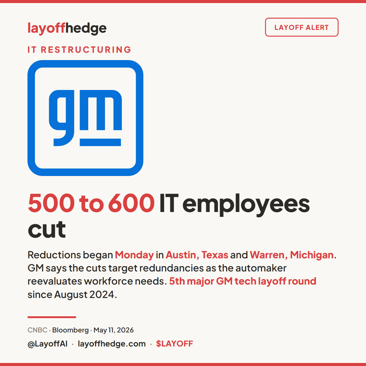 Official Layoff tweet media
