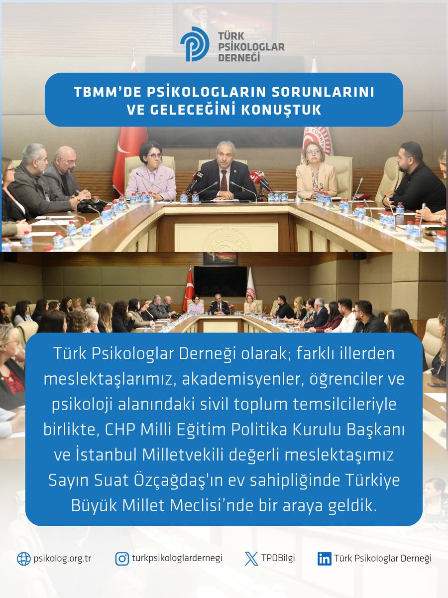 Türk Psikologlar Derneği tweet media