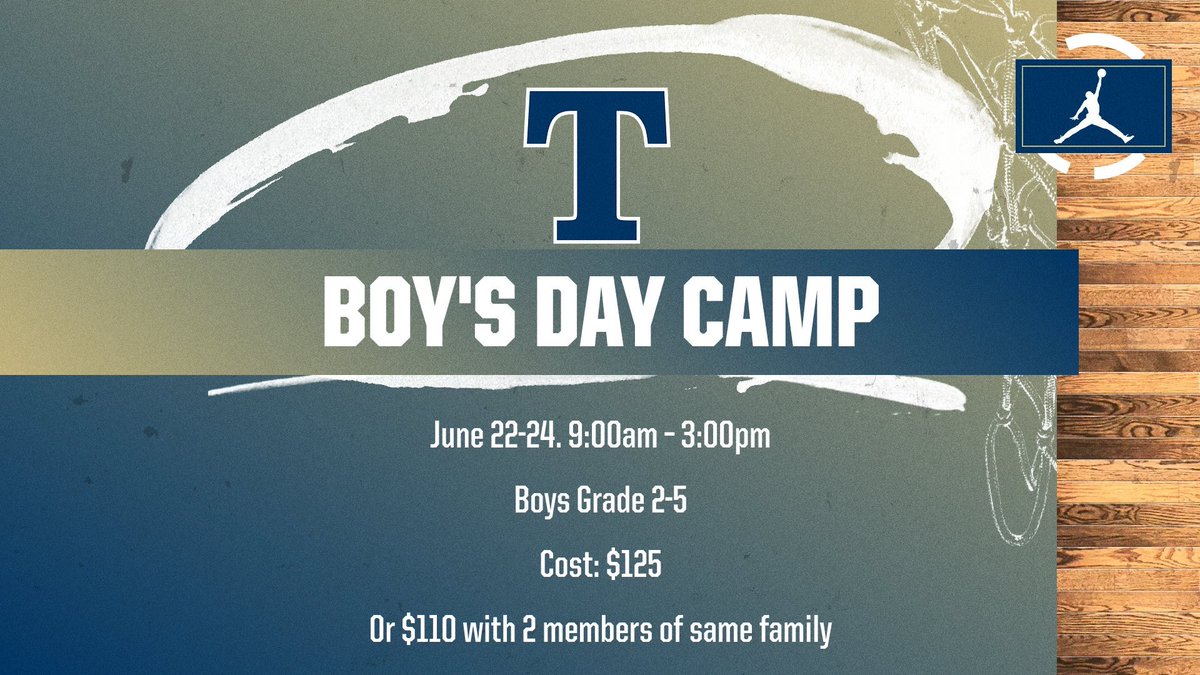 TrineThunderMBB's tweet photo. Thunder Day Camp is coming up! 2nd-5th grade boys will receive outstanding instructions from Trine Basketball coaches and players!

Here is a link to the brochure for more info:
https://t.co/RvIW9ioarU

Please register at this link:
https://t.co/3wfeZU2d35 https://t.co/3r5TXmgxyk