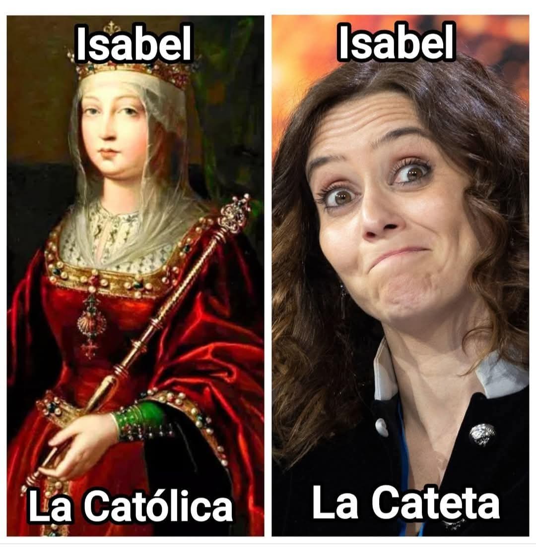 teogbertos's tweet photo. @IdiazAyuso 😂 https://t.co/98o5THHLya