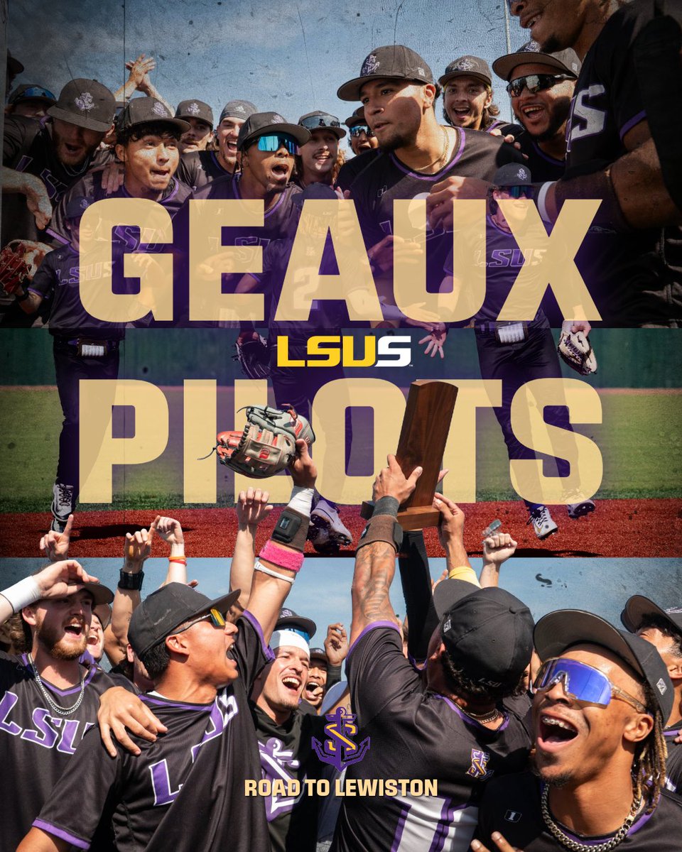 LSUpresident's tweet photo. The road to a national championship runs through Louisiana. ⚾️ 
This week, @LSUS_Baseball will  take the field at the 2026 NAIA Baseball National Championship at Pilot Field.
Elite. Excellent. Hardworking. 
This team embodies what it means to compete at the highest level. Good luck, boys! Your entire LSU family is rooting for you! @LSU_Shreveport #LSUS