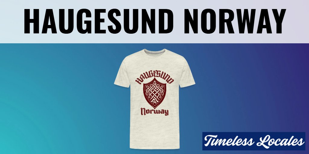 kellywittbooks's tweet photo. #Haugesund #Norway available in both Maroon (https://t.co/XcoKIFuWQj) and Steel (https://t.co/7vQOjSZ6oA) at #TimelessLocales. #Viking #Vikings #VikingShield https://t.co/a2bzh63DyN