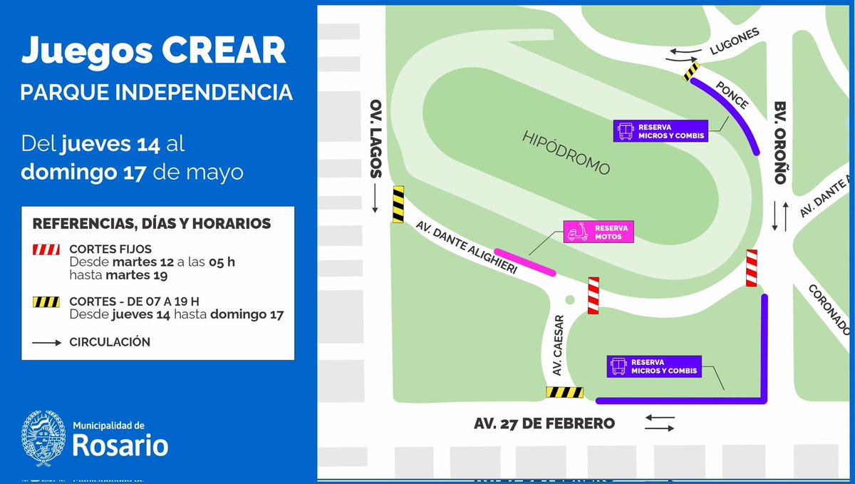 Tránsito Rosario tweet media
