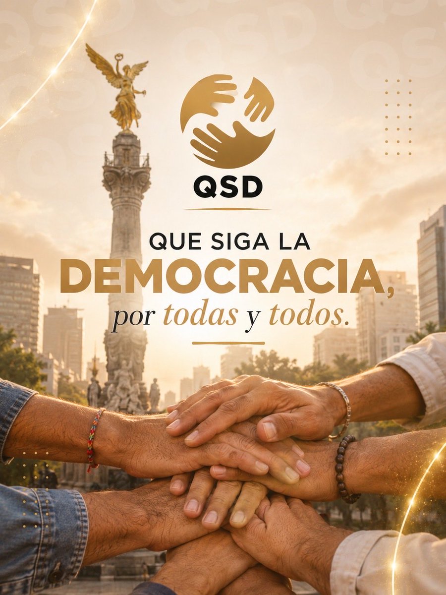 QueSigaMX's tweet photo. México se construye todos los días cuando hay unión, participación y personas dispuestas a trabajar por algo más grande que ellas mismas.

Porque cuando avanzamos juntos, México brilla más fuerte. 🇲🇽✨

#QueSigaLaDemocracia #México #Unidad #Participación #BrillaMéxico https://t.co/BOUhaiSjY3