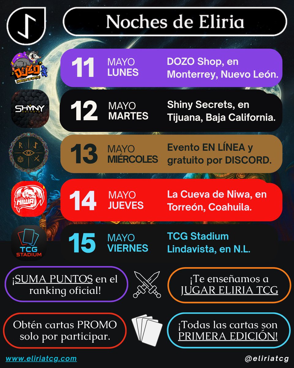 Eliria TCG tweet media