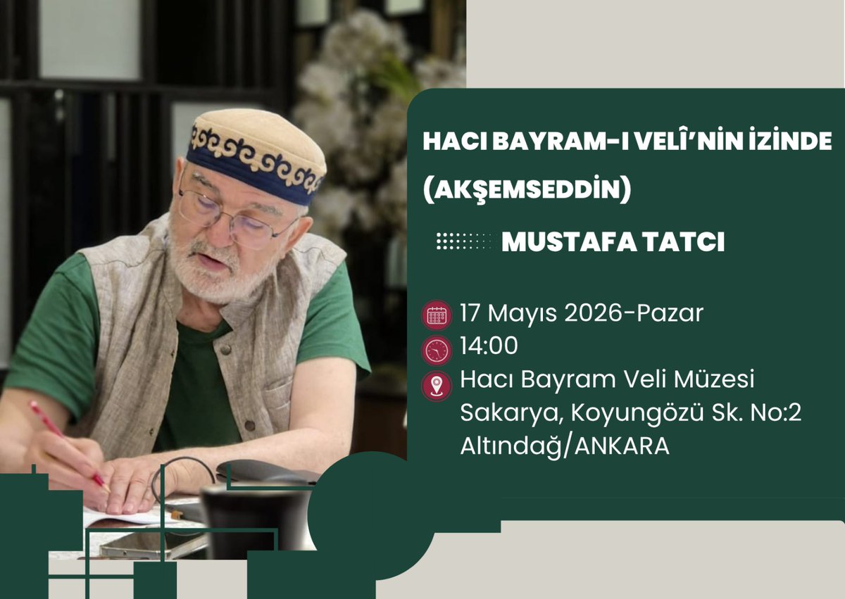 Mustafa Tatcı tweet media