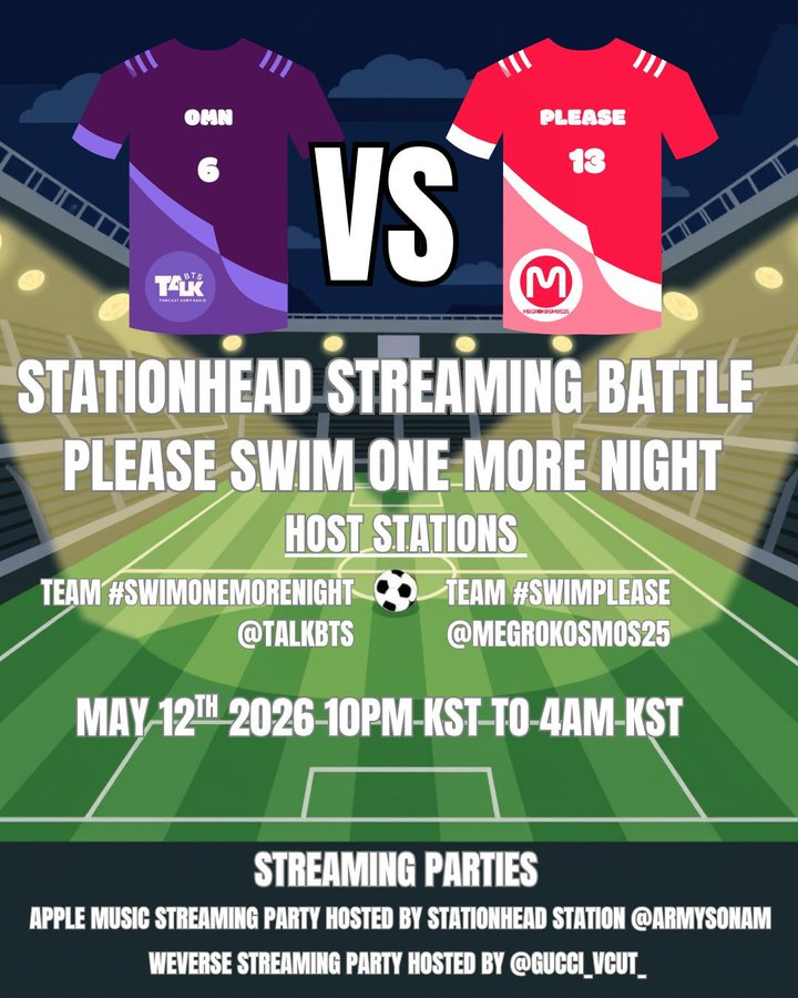 Join me tomorrow on SH  WITH YOUR APPLE MUSIC SUBSCRIPTION 
stationhead.com/armysonam