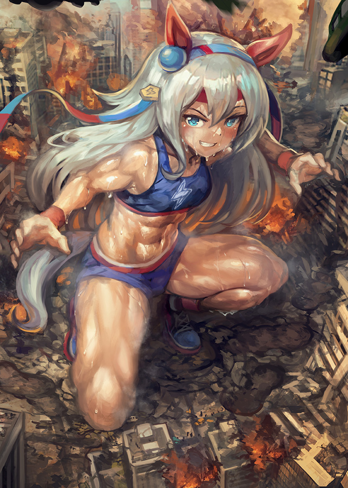 Yilxaevum's tweet photo. White Thunder Giantess Tamamo Cross is here!! https://t.co/crMmZonmNe