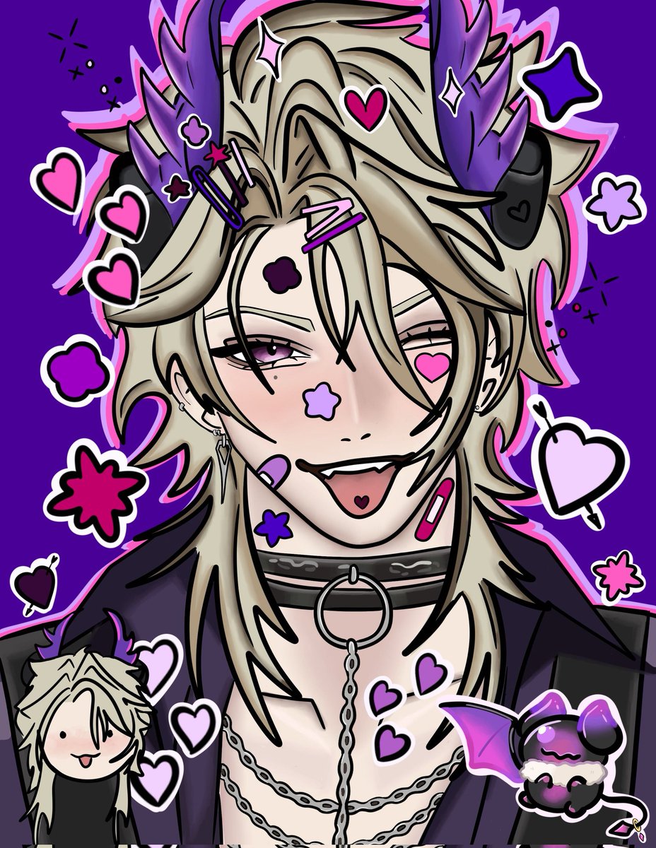 anotherfan_k's tweet photo. I'M SO IN LOVE WITH THIS
Big thanks to @gloom_goose_ for doing this art for me 🥺🥺 https://t.co/tb4ICeVCu9