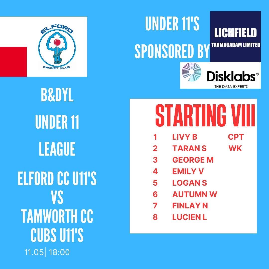 Elford Cricket Club tweet media