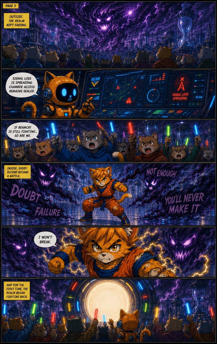 ONBEAMCAT's tweet photo. Inside the chamber, time moved differently.

No crowd. No noise.

Just $BCAT, doubt, and the fight to come back stronger. https://t.co/MC1qalSWX9