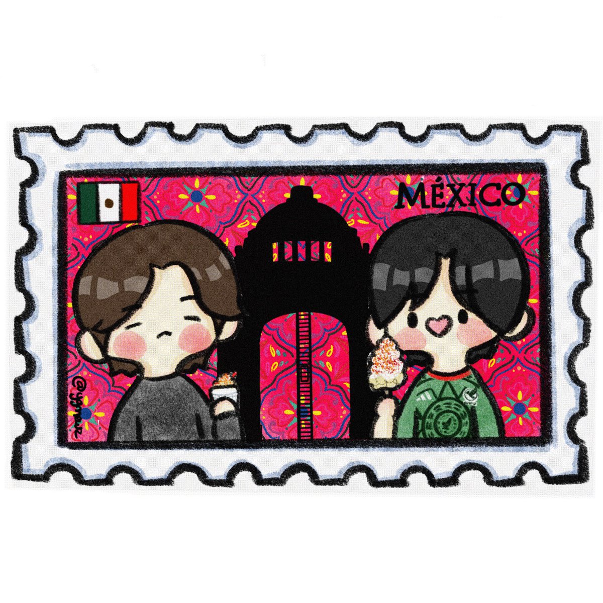 ygmewz's tweet photo. les comparto los diseños para los freebies que di para el concierto en mexico!! nunca olvidaré esta semana, la mejor semana de mi vida

#btsfanart https://t.co/vCyPbEcykj