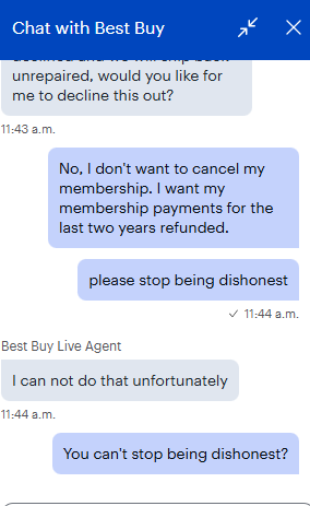 rabbitulane's tweet photo. I love the way she pretends that I am trying to just cancel my membership https://t.co/JVPqFwbAKN