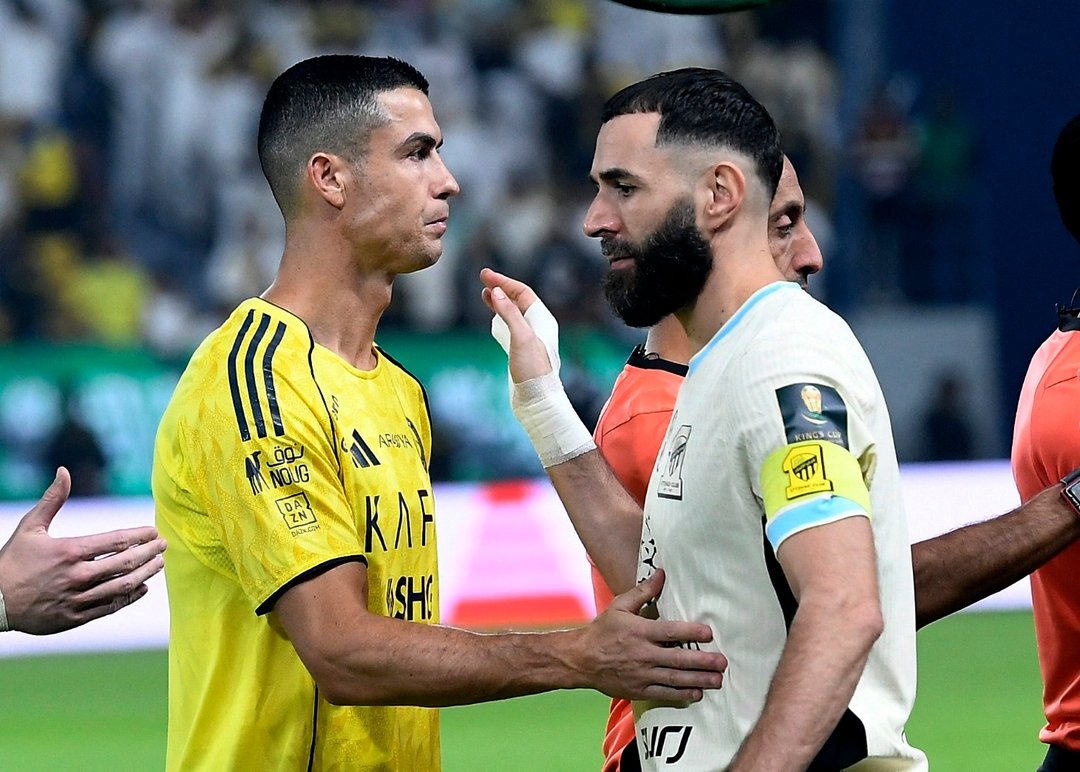 🔴🔴 Le match de l'année en Asie.

AL-NASSR vs AL-HILAL
Cristiano Ronaldo vs Karim Benzema
Le premier contre le deuxième

LE MATCH POUR LE TITRE.

DEMAIN. 20H. CHEZ ZACK NANI.