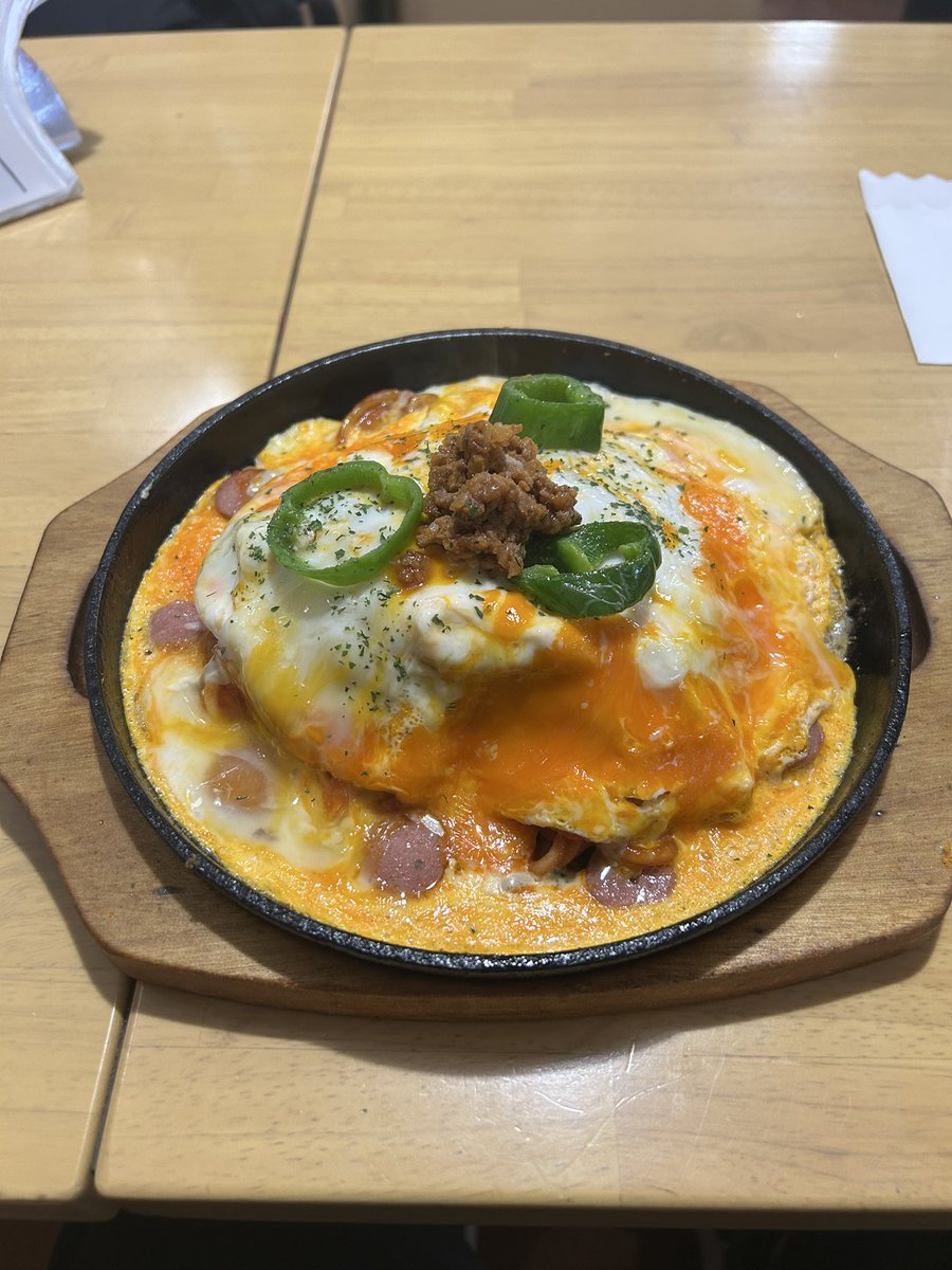 deepful_07's tweet photo. @yayuna_kaitati 鉄板ナポリタンしか勝たん！ https://t.co/adwh3HM5qe