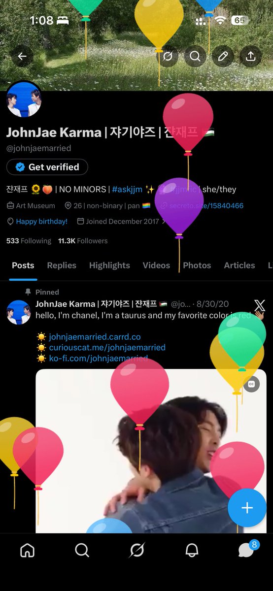 JohnJae Karma | 쟈기야즈 | 쟌재프 🇵🇸 tweet media