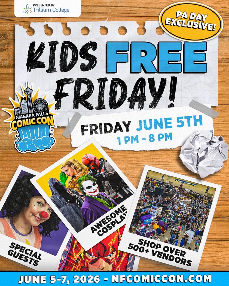 NiagaraFallsComicCon tweet media