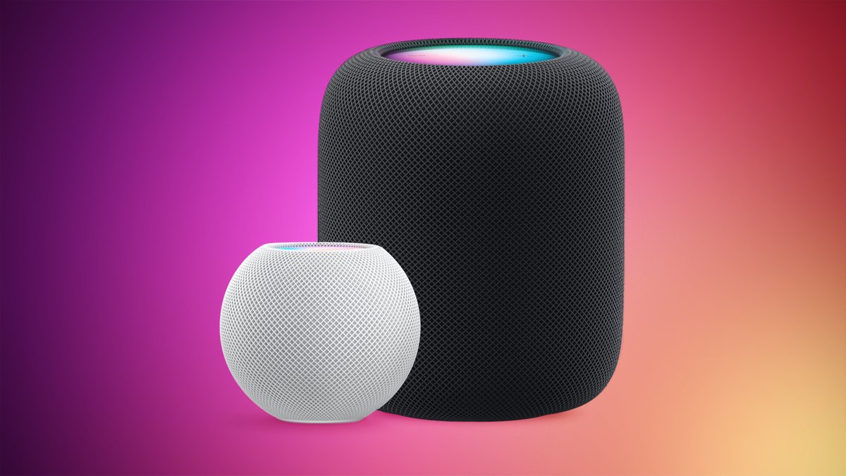 MacRumors's tweet photo. Apple Releases HomePod Software 26.5 https://t.co/VKcxUu9r3W https://t.co/HaI1lLehwb