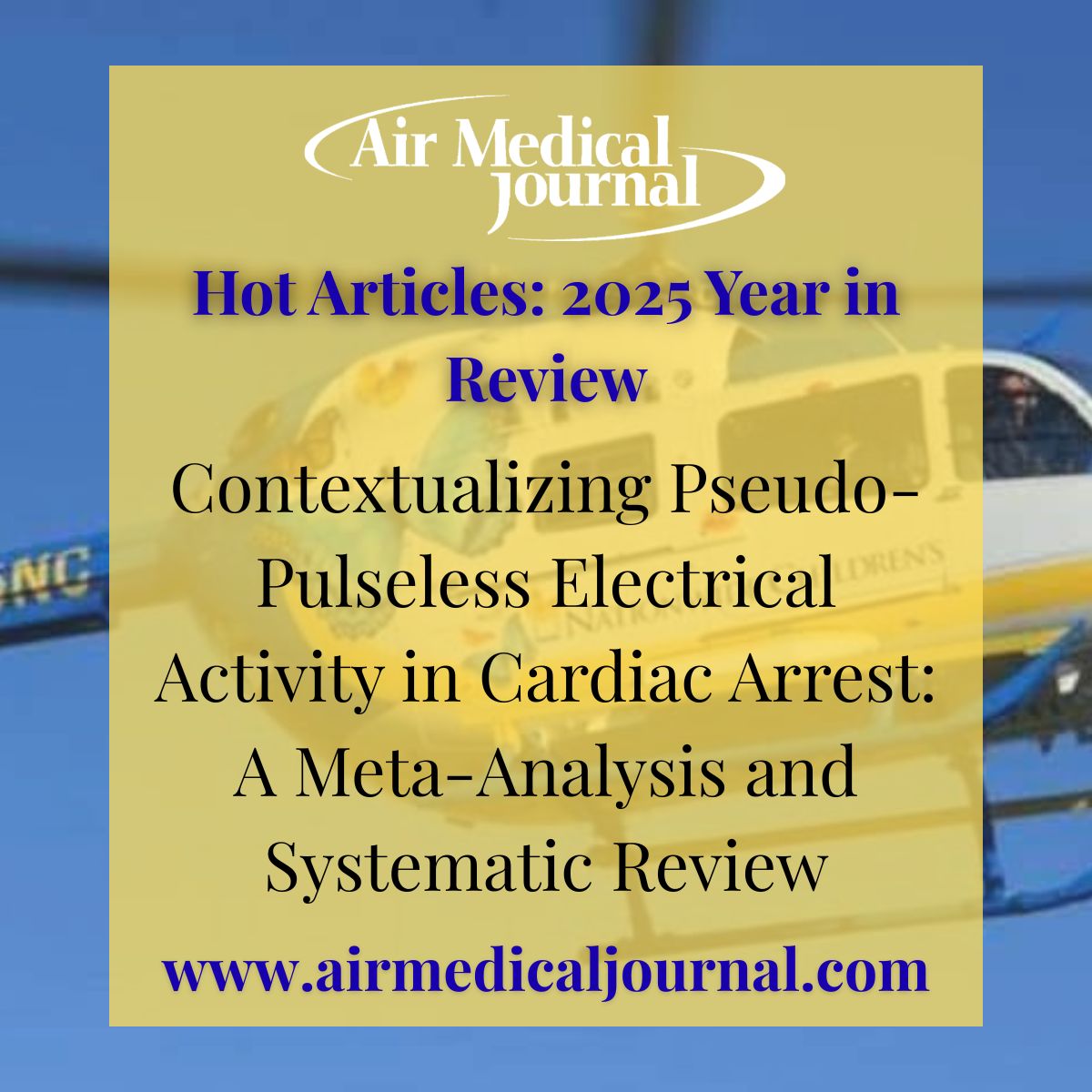 Air Medical Journal tweet media