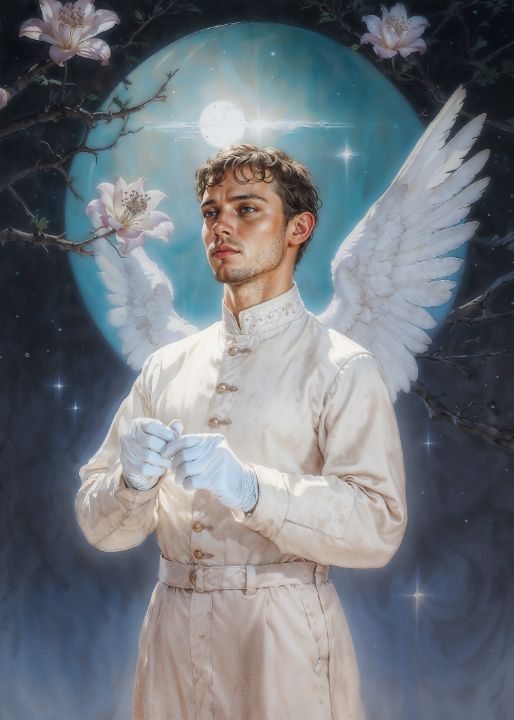 AliceWhite_DF's tweet photo. Art of the Day! "Archangel Gabriel". Buy at: https://t.co/tZIDyeSm4D https://t.co/h7rddMQVM7