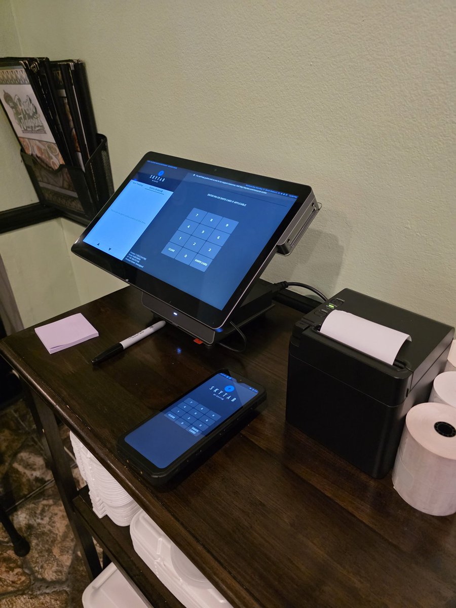 SteveB_Shift4's tweet photo. Only SkyTab POS can handle the heat at Fresh Jalapeños @SkyTabPOS @Shift4 https://t.co/Qg5mr2Xlqj
