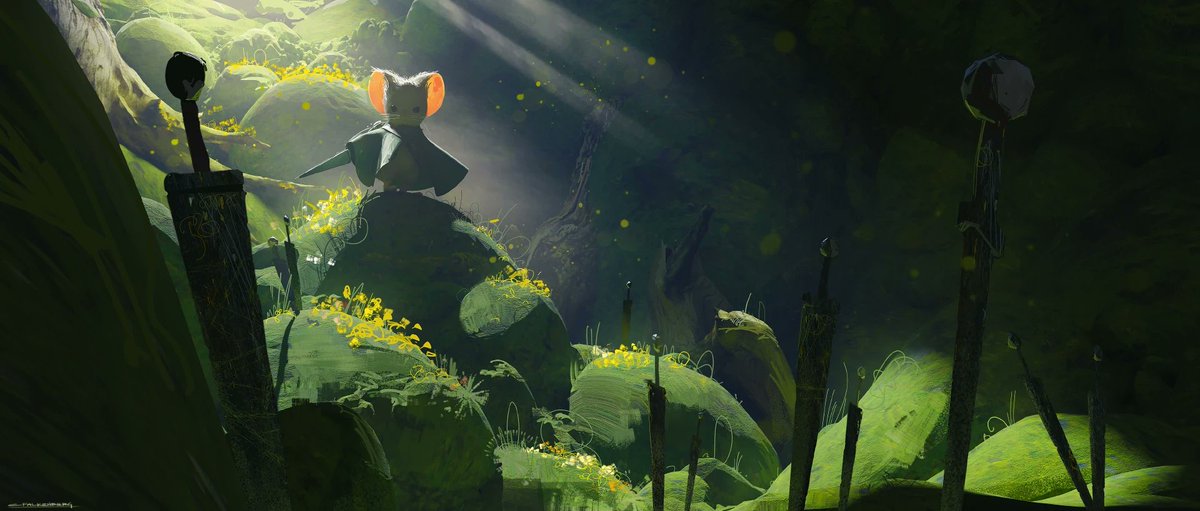 VideoArtGame's tweet photo. Illustration | Mouse Knight

Artist: Chris Falkenberg https://t.co/n8TLBNfvlI