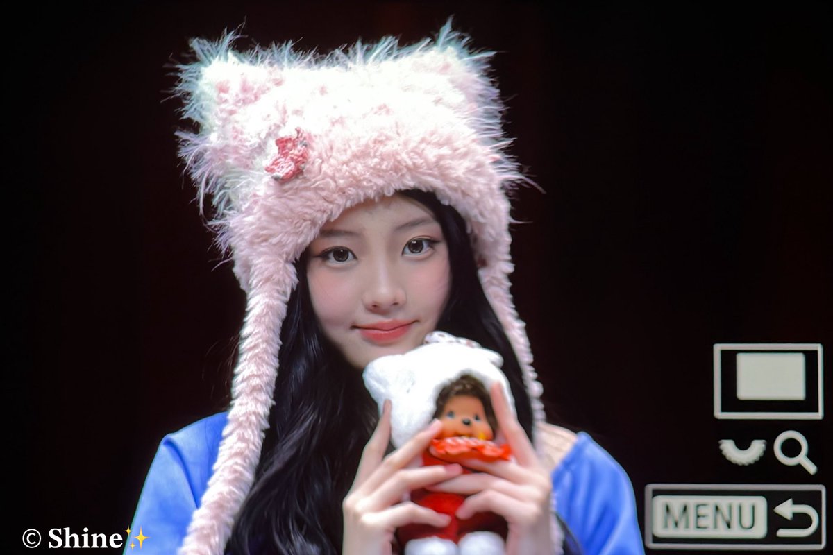 SHINE__0626's tweet photo. 260511 ₍ᐢ. ̫ .ᐢ₎ 위드뮤 pre
기니냥 🐹🐱
#아일릿 #ILLIT
#원희 #WONHEE https://t.co/wIWQmEew98