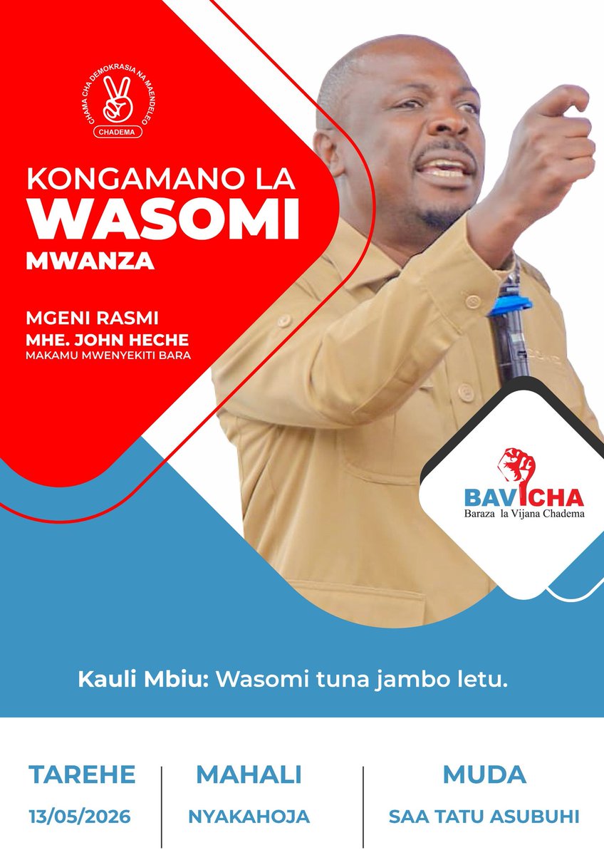 Chadema Tanzania tweet media