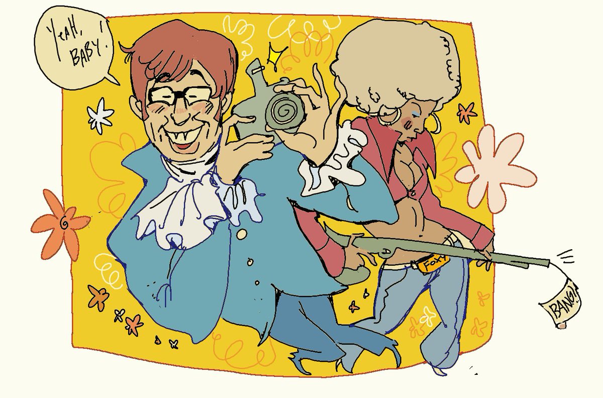 feh_jay's tweet photo. doodle request from last night's honorary FIRST SUB OF THA STREAM! ^_^ thanks for hangin out and doing art with me! 🌻🌺 https://t.co/0L22yclyWC