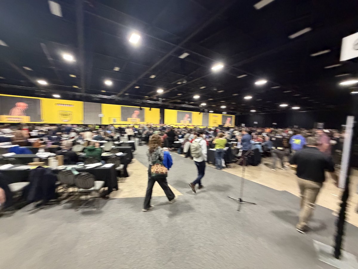 Ottawalabour's tweet photo. An amazing and inspiring morning here in Winnipeg at the start of the @canadianlabour 31st Constitutional Convention #CLC2026 https://t.co/ZziSkSVgNI