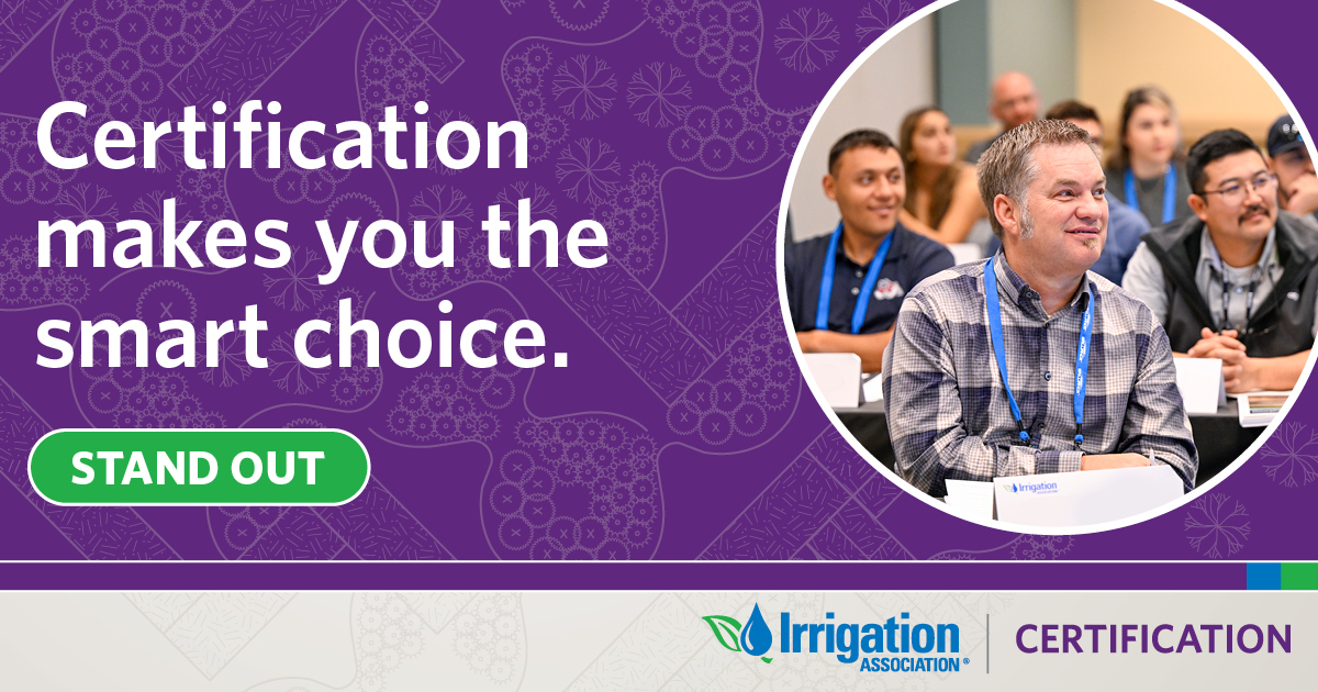 Irrigation Association tweet media