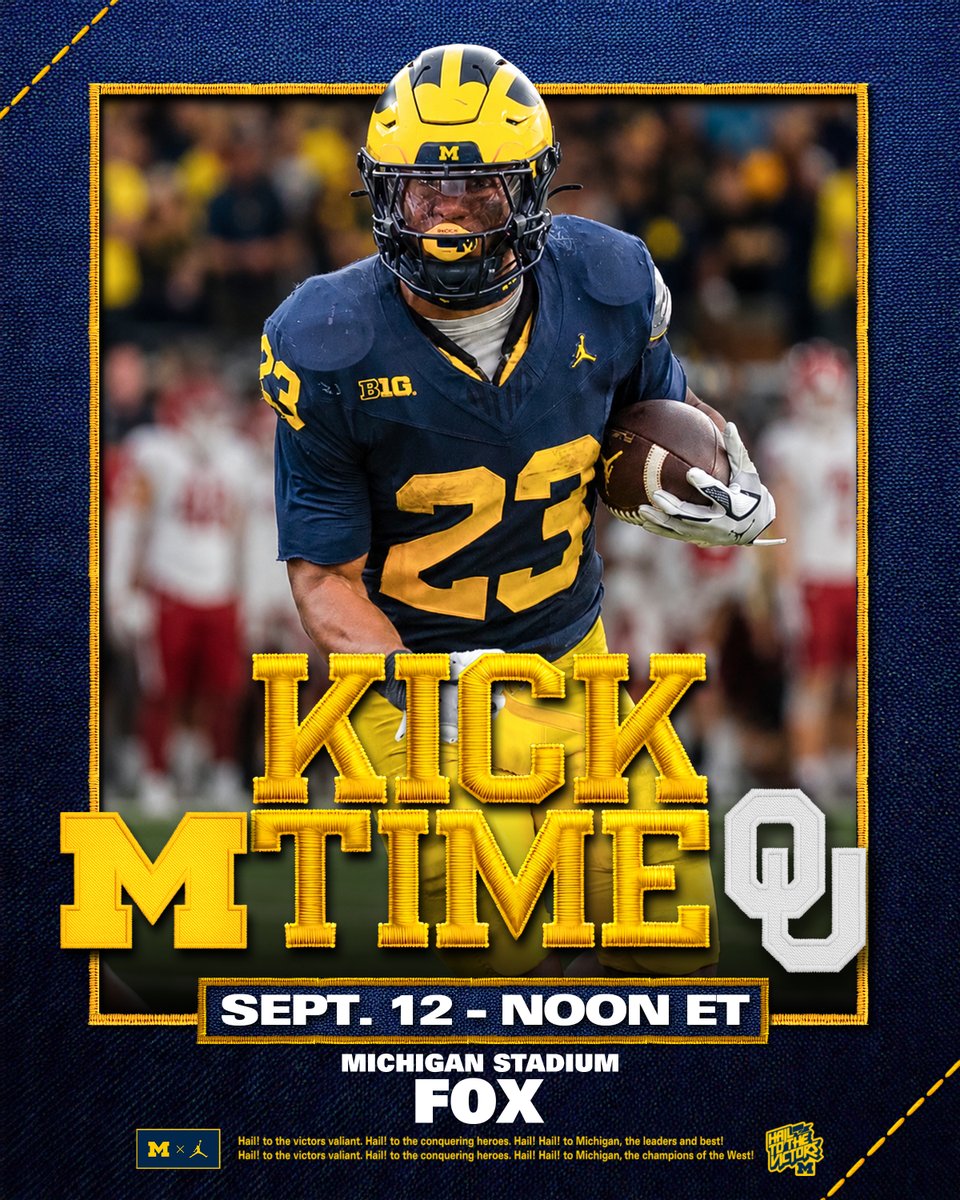 Michigan Football tweet media