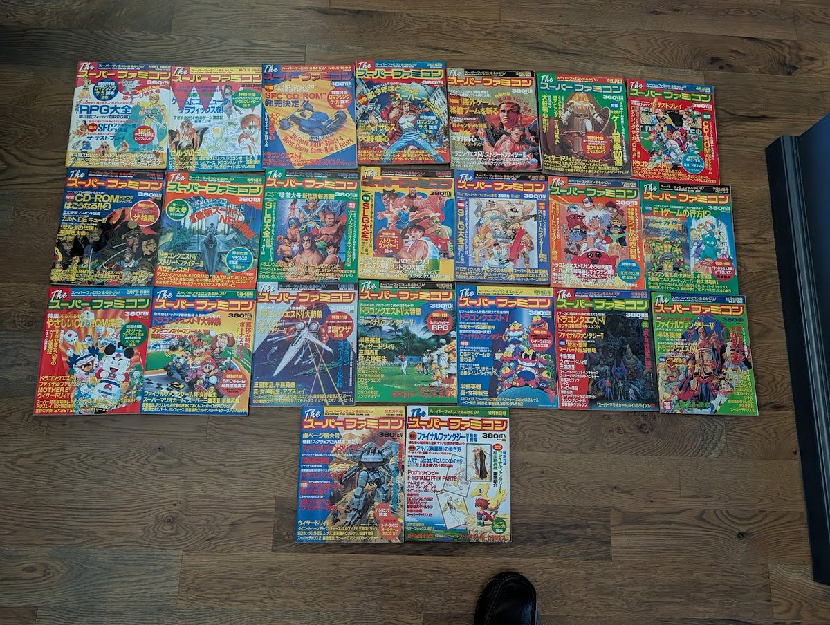 GamingAlexandri's tweet photo. Good month for magazine pick ups thanks to our Patrons for help funding some of these purchases! https://t.co/6A9lPJ0Nkk