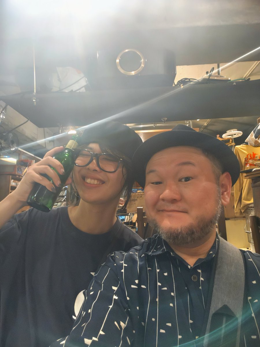 TrpJohn's tweet photo. ツイッター(※ここ大事)で相互フォローになって早9年のあびー君(@abbey_euph)と遂に会えた!
生音も聴けて嬉しかったよー! https://t.co/QpqMRzHpkG