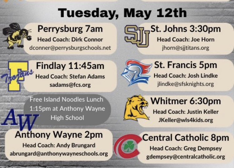 Coach_MikeWard's tweet photo. Huge Day tomorrow… https://t.co/Fnyl8RSCpW