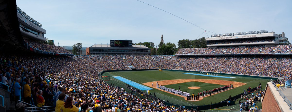 The two-day, two-game event with the <a href="/TheSavBananas/">Savannah Bananas</a> in Kenan Stadium welcomed more than 100,000 fans and generated more than $17.1 million in direct economic impact for the town of Chapel Hill and the surrounding region.

More ➡️ bit.ly/GoHeels-Banana…