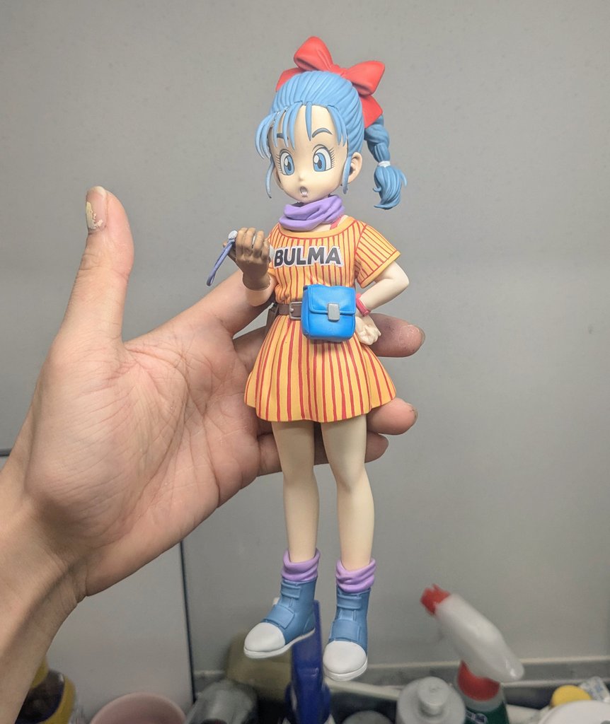 リペイントするフリーザ様 tweet media