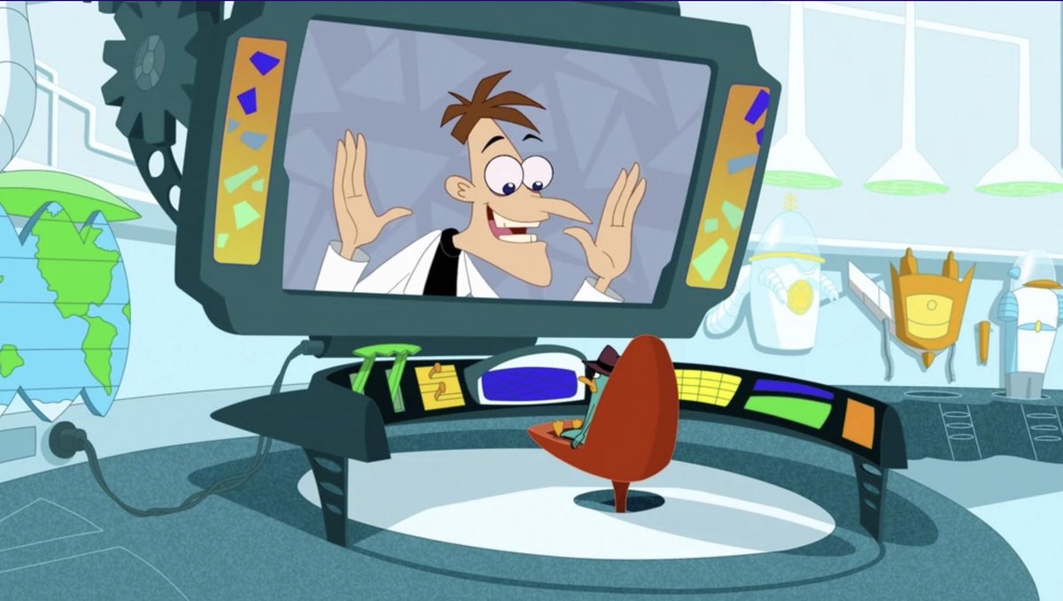 davidmarchie's tweet photo. Here’s to 14th Anniversary of Agent Doof, Minor Monogram, Bea Sneaks Out and Busy Bea: Rise of the Machines! #phineasandferb #fishhooks #14thanniversary https://t.co/tdLvvQEre0