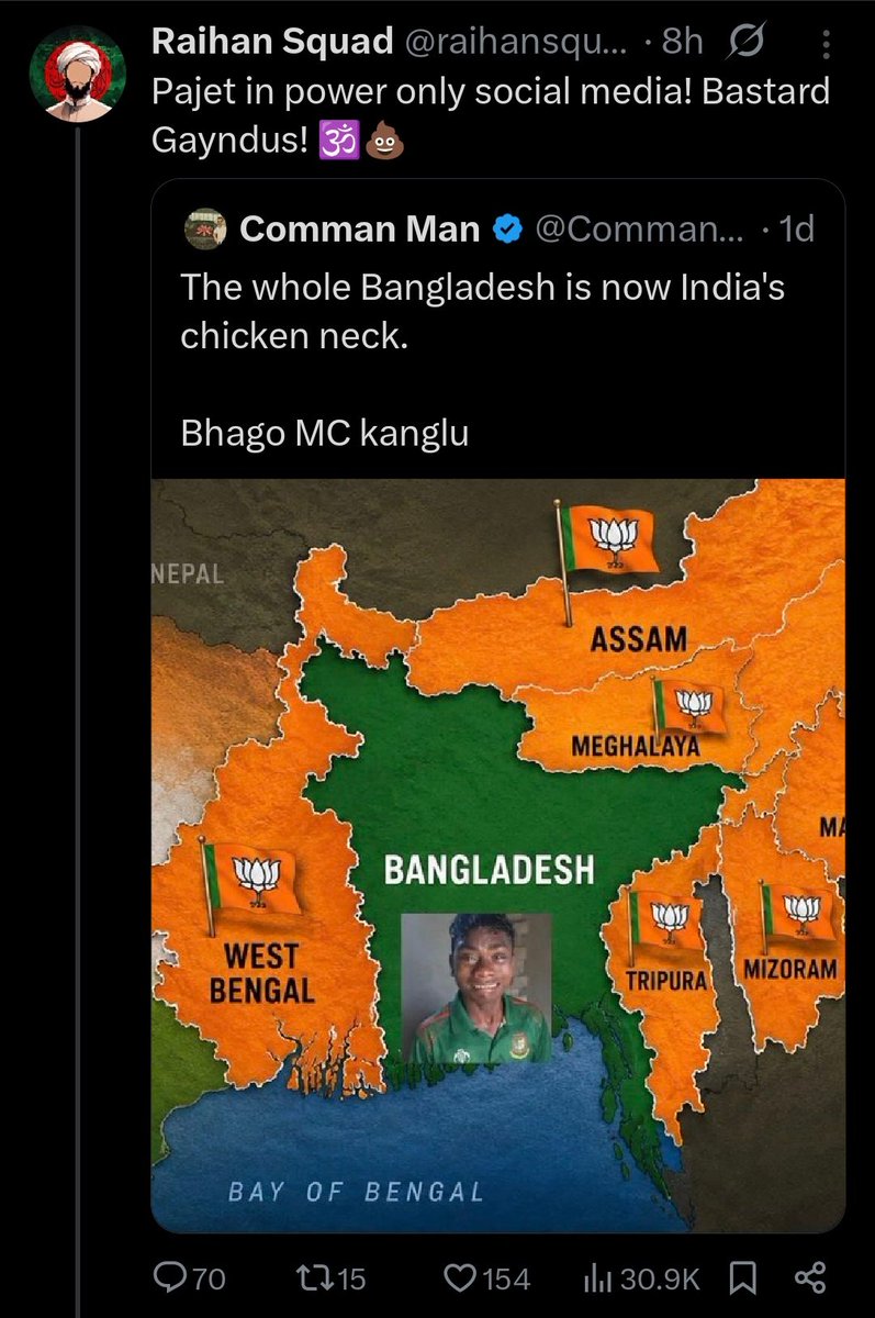 Hindutva Knight tweet media