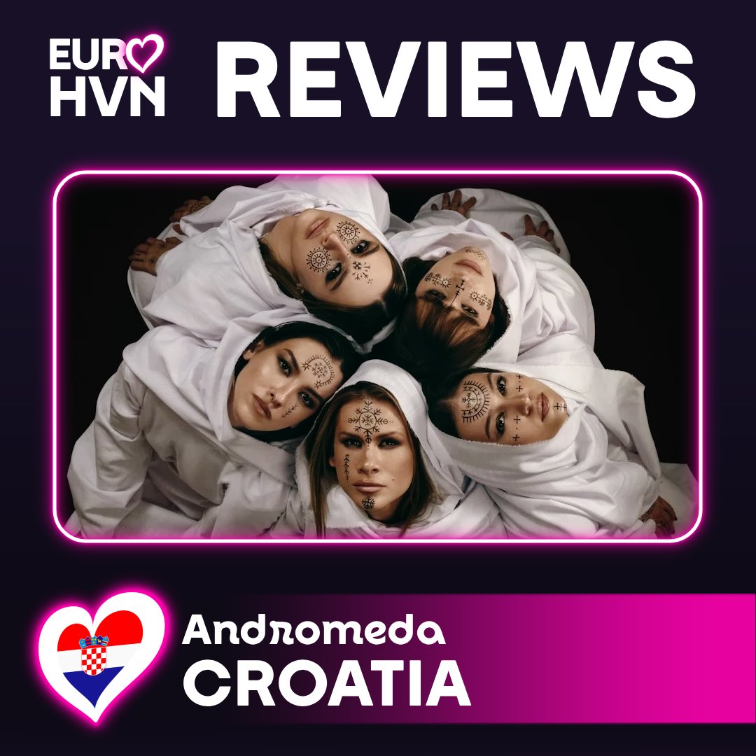EuroHeaven98's tweet photo. Eurovision 2026 reviews: Croatia 🇭🇷 What do you think of Lelek’s song, Andromeda?
#eurovision

Link in bio for more reviews! https://t.co/Wun5fTf9oc