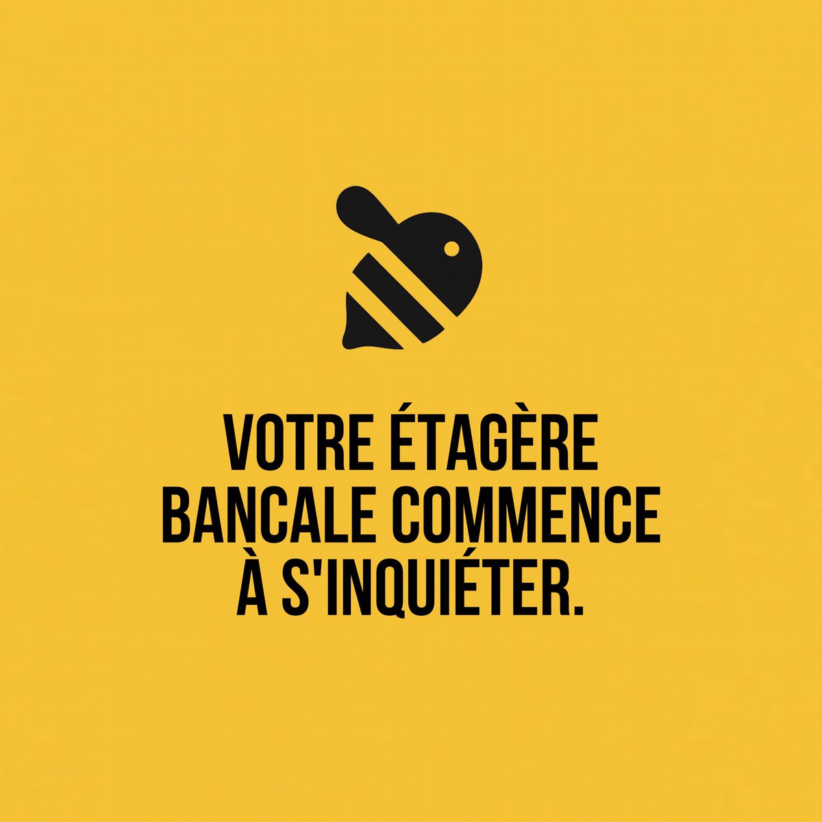 BumbeezFR's tweet photo. Ton étagère te nargue depuis 3 mois... sa fin est proche. 👀🛠️

@BumbeezFR arrive pour connecter ton quartier !

📍 Radar à voisins 
💬 Messagerie sécurisée
💳 Paiement in-app

Préparez votre déjà liste, on arrive ! 😎🐝

#Bumbeez #Entraide #Quartier #AppMobile #Service #Voisins https://t.co/4PUI0oe4dU