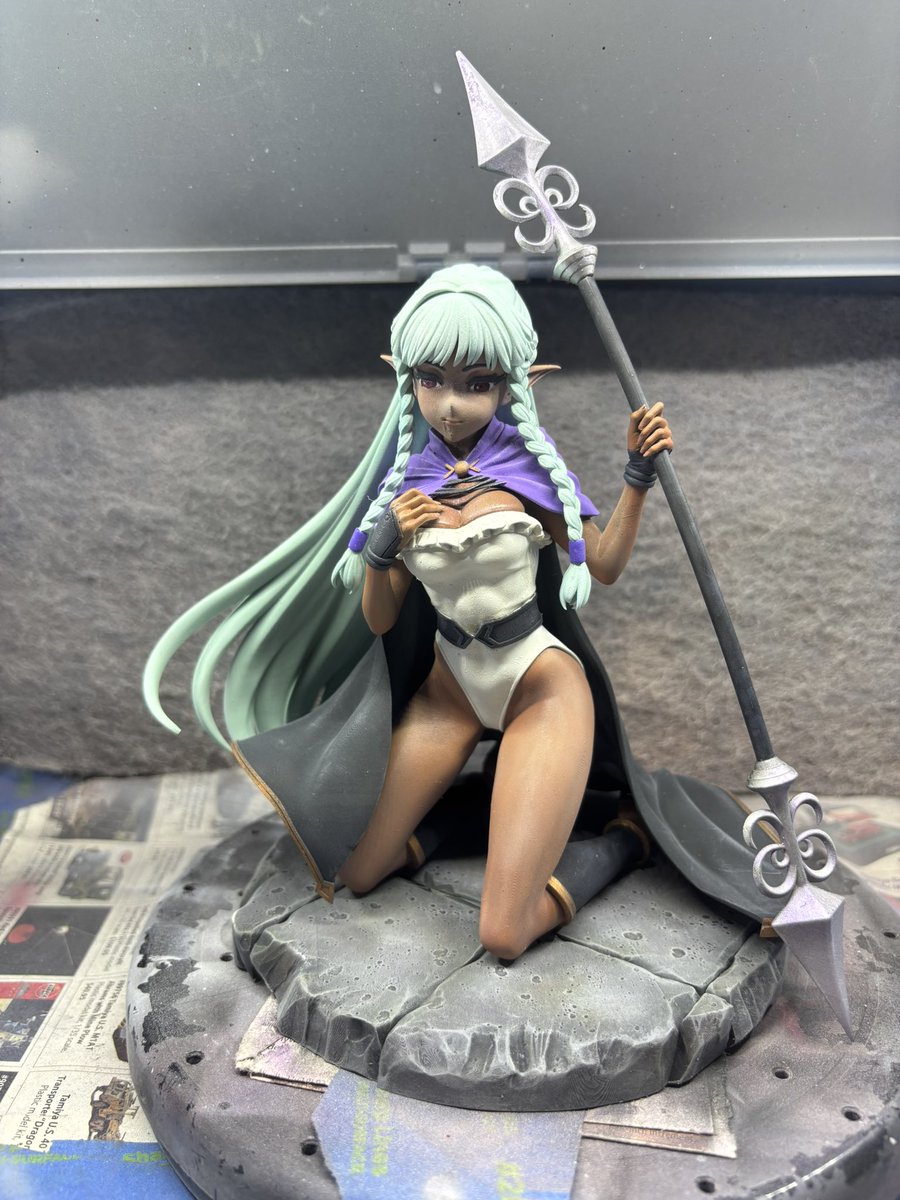 DrDread34's tweet photo. Finally finished Rosalinde by @Yanahri_  🧝🏾‍♀️✨ https://t.co/W5qKXMQppk